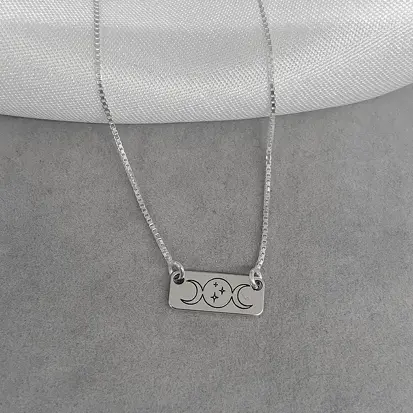 CHOKER PLAQUINHA 3 LUAS